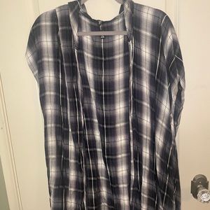Torrid Plaid Kimono